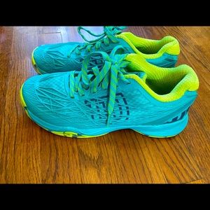 Wilson Tennis Shoes Women’s Koas Court Bright Green and Blue Size 8